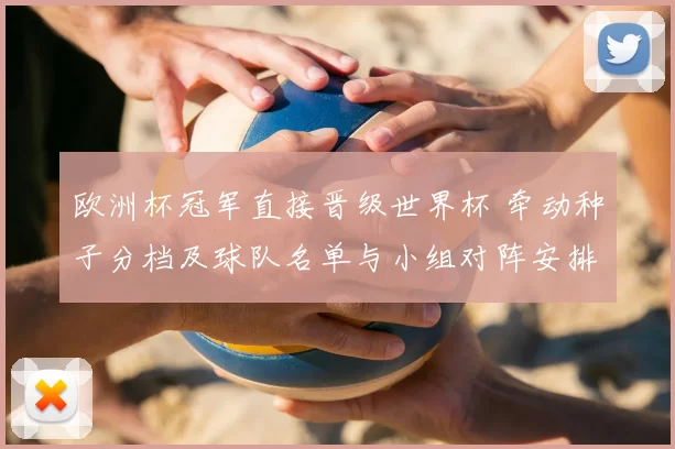 欧洲杯冠军直接晋级世界杯 牵动种子分档及球队名单与小组对阵安排